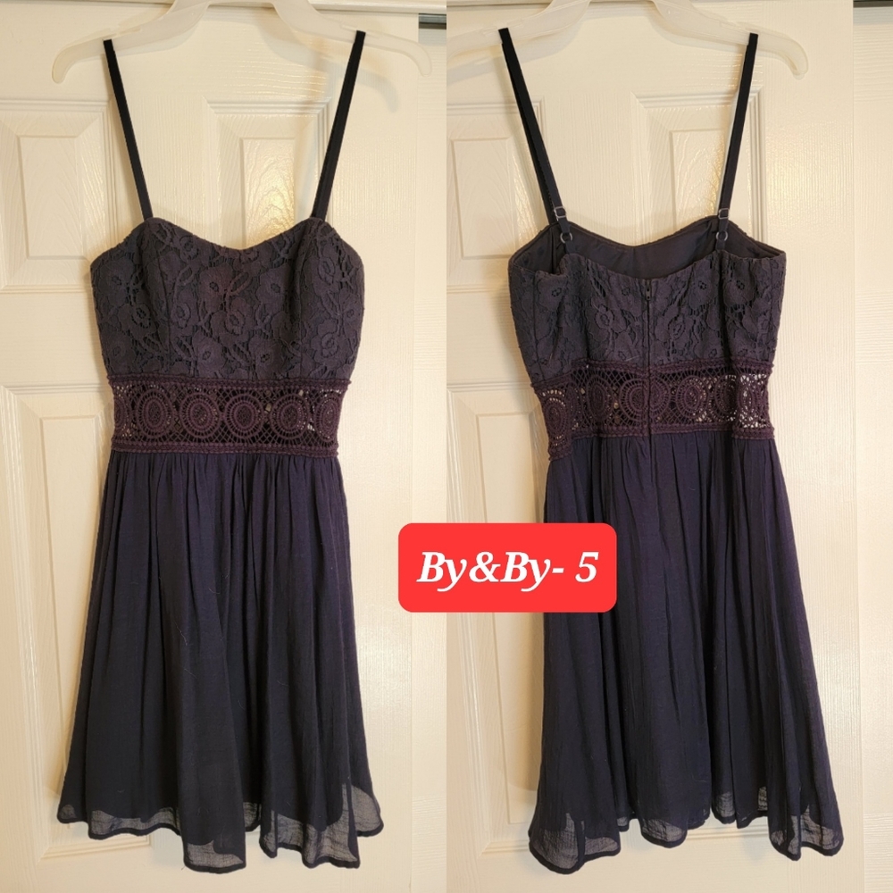 Navy blue size 5 dress